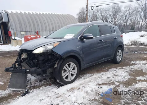 2018 Kia Sportage Lx из США, поврежденный, VIN KNDPMCACXJ7355652